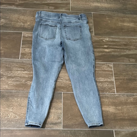 SPANX Blue Skinny Jeans with Sleek Tapered Fit - Picture 8 of 9